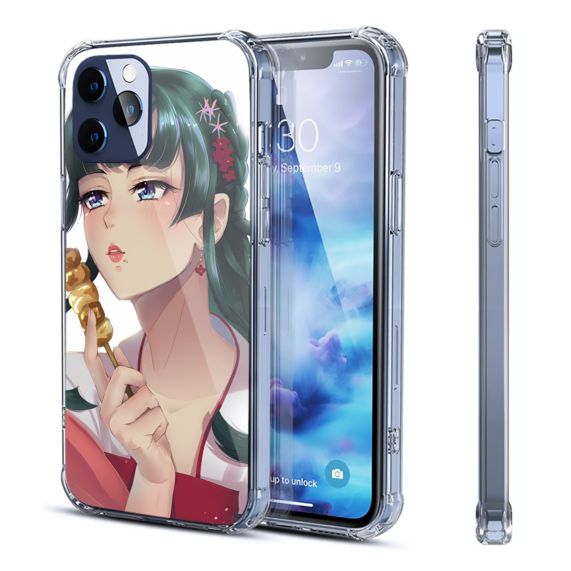 （画像用） 薬屋のひとりごと The Apothecary Diaries 【iPhone 12シリーズ対応】透明スマホケース（クリアソフトケース）